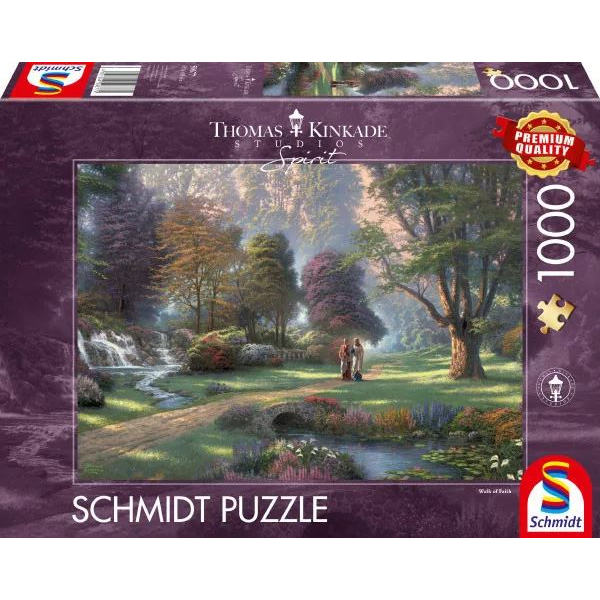 Пъзел Schmidt - Thomas Kinkade: Spirit - Пътят на вярата, 1000 части