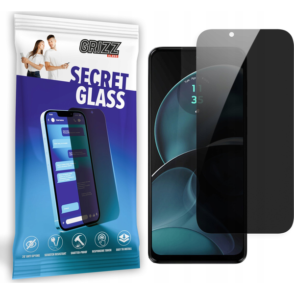  GrizzGlass Szkło prywatyzujące GrizzGlass SecretGlass Motorola Moto G14