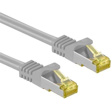 Goobay RJ45 CAT7 S/FTP -> RJ45 CAT7 S/FTP M/M adatkábel 1m szürke (91585) (91585)