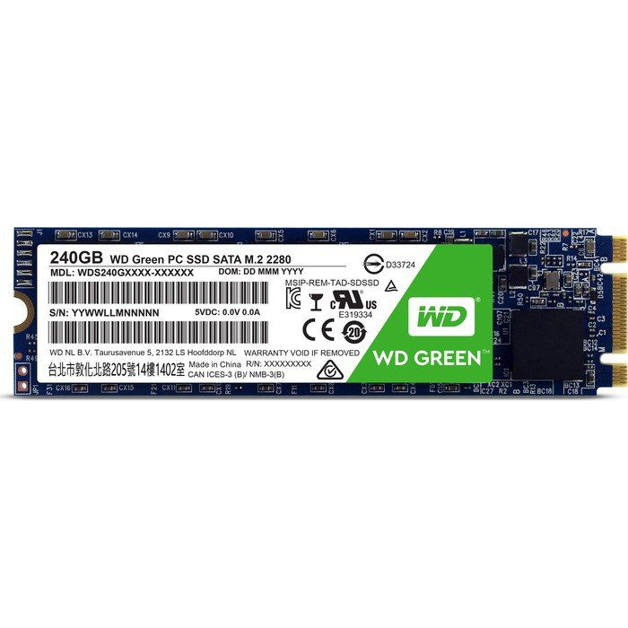 WD Green SSD 240GB M.2 SATA III (WDS240G1G0B)