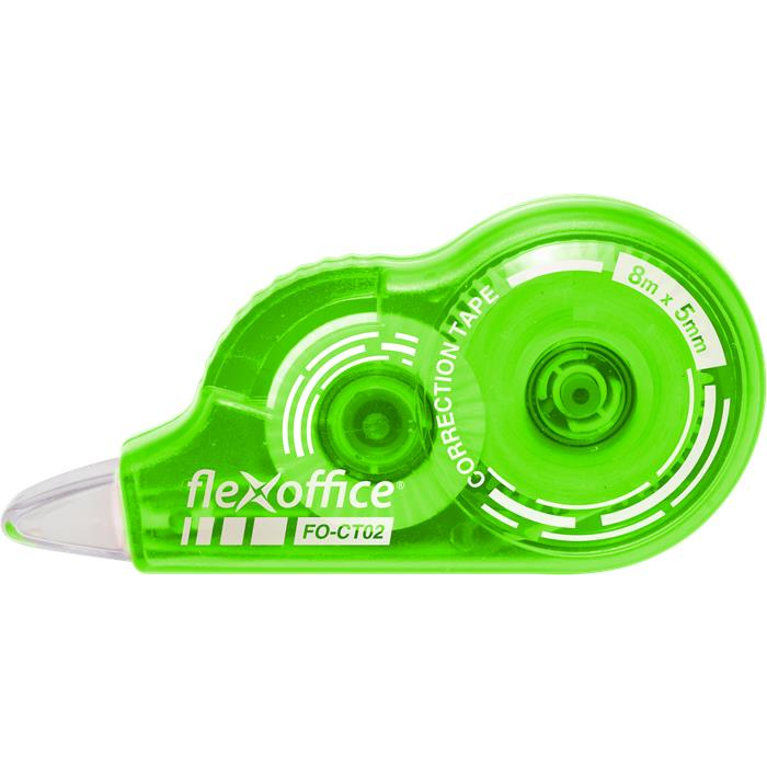 Flexoffice FO-CT02 Hibajavító roller 5 mm x 8 m - Vegyes színek (FO-CT02)