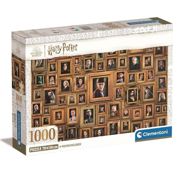 Clementoni Harry Potter Puslespil 1000 stk Fjernsyn/film