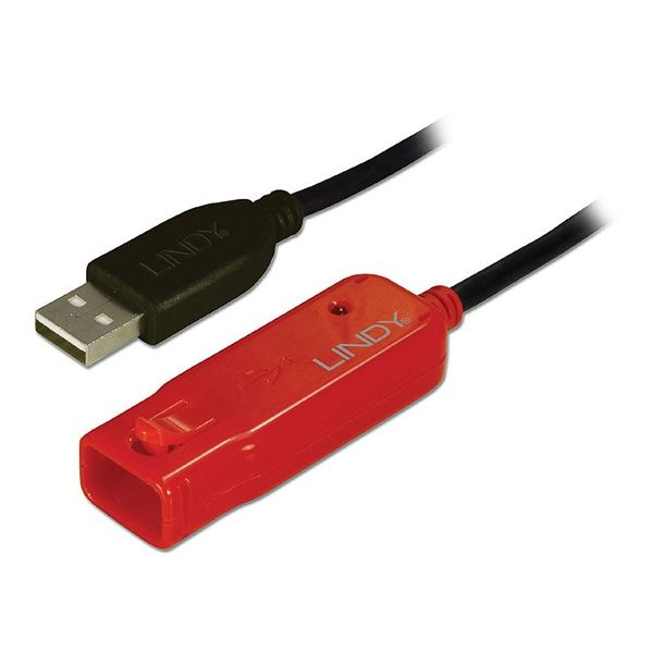 Lindy USB 2.0 Extender aktív pro, 8m (42780) (Lin42780)