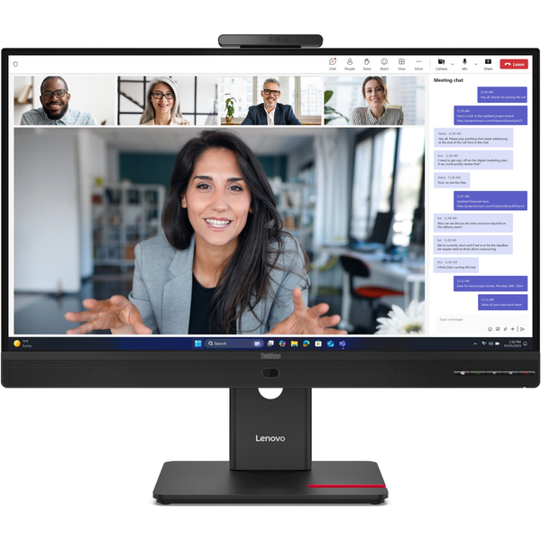 Lenovo ThinkVision T24-4v Monitor PC 60,5 cm (23.8") 1920 x 1080 Pixel Full HD LCD Nero