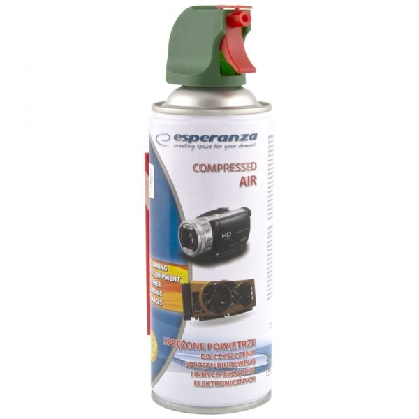Stlačený vzduch Esperanza ES120 400 ml