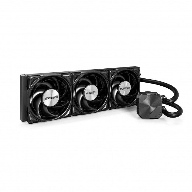 MONTECH HyperFlow Silent 360 fekete (HYPERFLOW SILENT 360 (B))