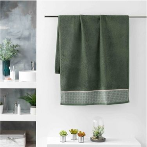 Douceur d`Interieur RĘCZNIK BELINA - Zielony 70x130