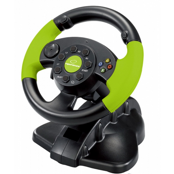 Esperanza High Octane Kormány + Pedál (PC/PS3/Xbox 360) (Bontott, használt)