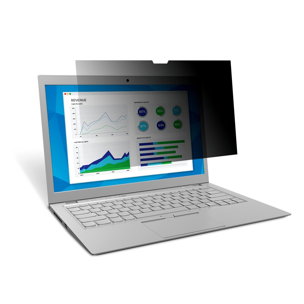 3M 7000014518 betekintésvédelmi szűrő Keret nélküli betekintésvédő fólia 39,6 cm (15.6