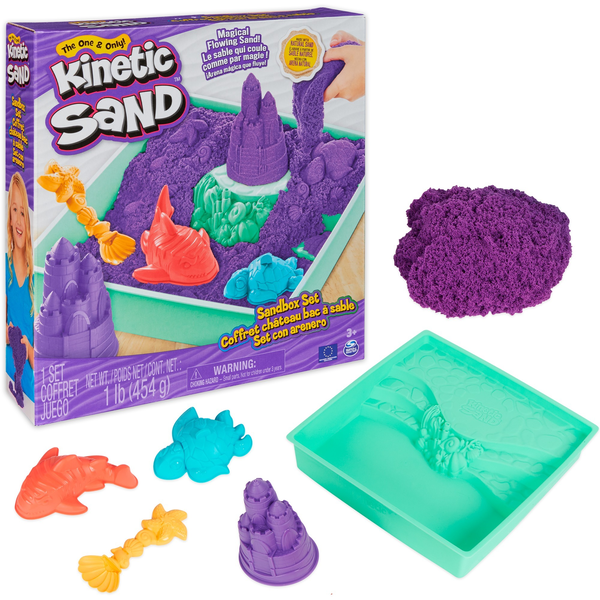 Kinetic Sand KNS ACK Sandbox Set V2 Purple FR GML