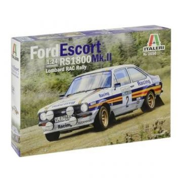 Italeri: Ford Escort RS1800 autó makett, 1:24 (3650s) (3650s)