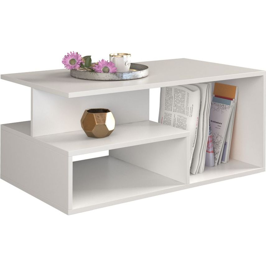 Proda Amira Dohányzóasztal - Fehér (PRIMA BIEL V2)