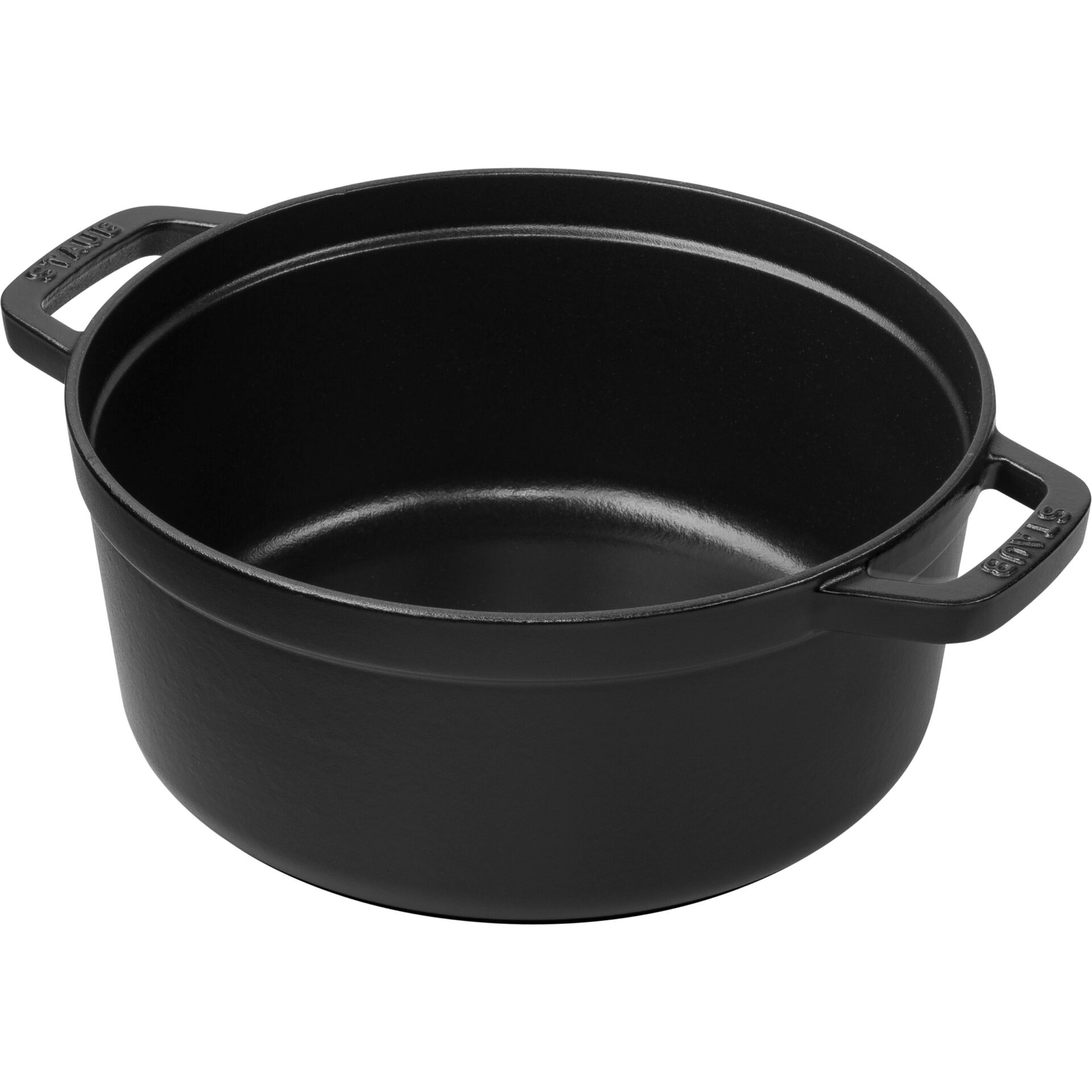 Staub La Cocotte 20cm Sütőedény kerek - Fekete (40509-487-0)