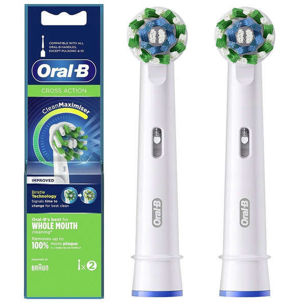 Końcówki do szczoteczki Braun Oral-B EB50RB-2 CrossAction 2szt.