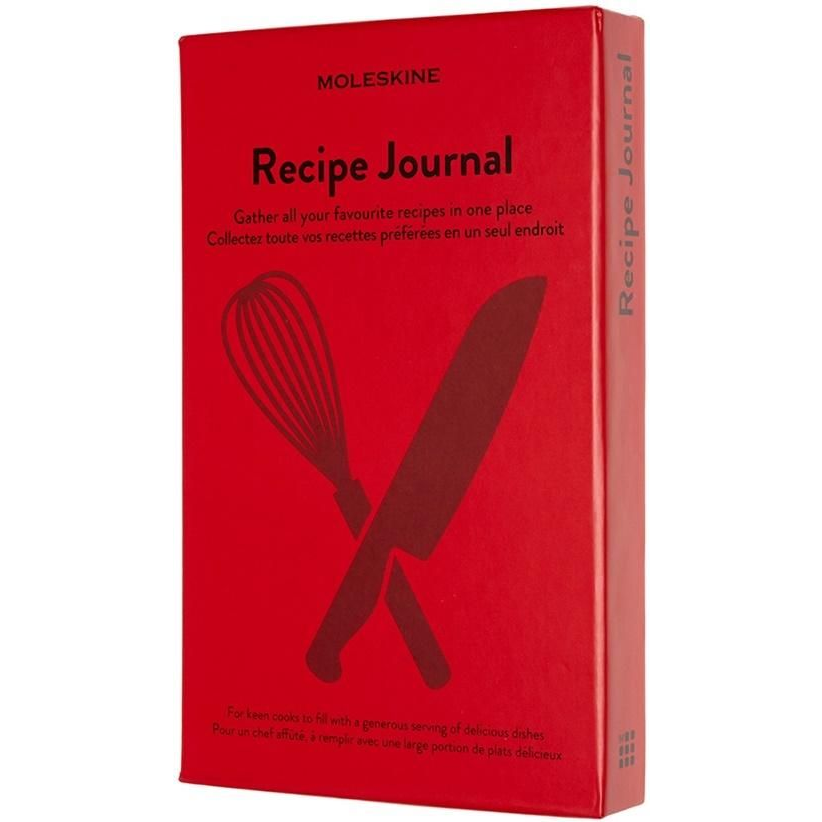 Moleskine Notesz Passion Pasrecp Kemény Piros 