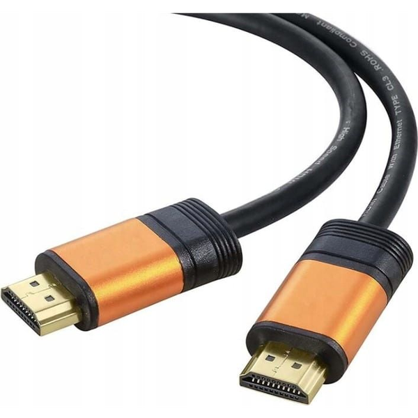 Zenwire HDMI 2.1 kabel 1 m, 8K@60Hz, 4K@144Hz, 48Gbps, eARC/VRR/ALLM, pozlačeni konektorji, za PS5/Xbox/PC/TV