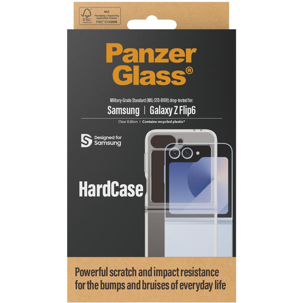 Zadní Kryt Panzerglass pro Samsung Galaxy Z Flip6 bezbarvá