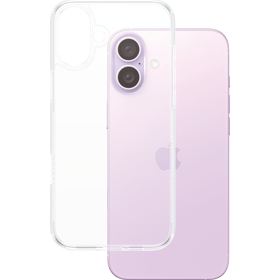 PanzerGlass PG HardCase TP iPhone 16 6.7Inch telefontok Borító Átlátszó (1289)