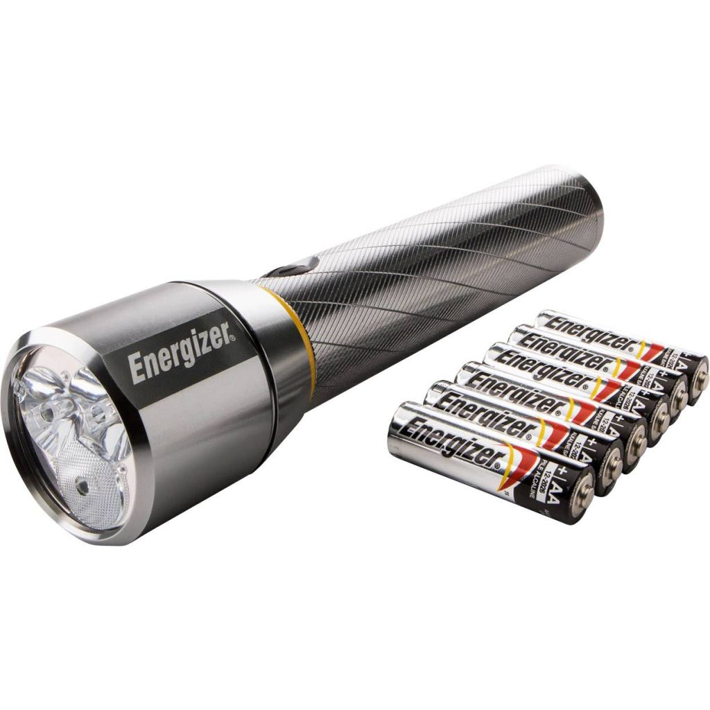 Energizer Vision HD Metal 6 AA LED kézilámpa nagy hatótáv 1500 lm (E300690600) (E300690600)