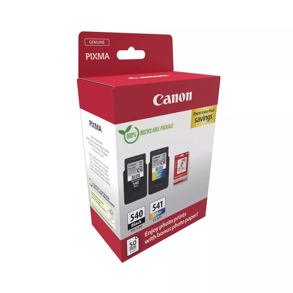 Canon 5225B013 δοχείο μελάνης 2 τεμάχια Πρωτότυπο Μαύρος (Μαύρο), Κυανός (Κυανό), Βαθυπόρφυρος, Κίτρινο