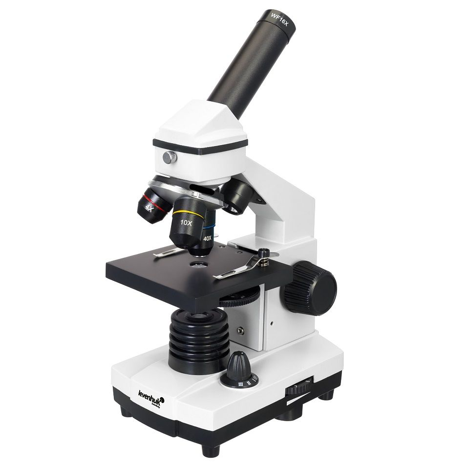 Levenhuk 64-640X oktató mikroszkóp készlet könyvvel Rainbow 2L PLUS Holdkő (70233) (70233)