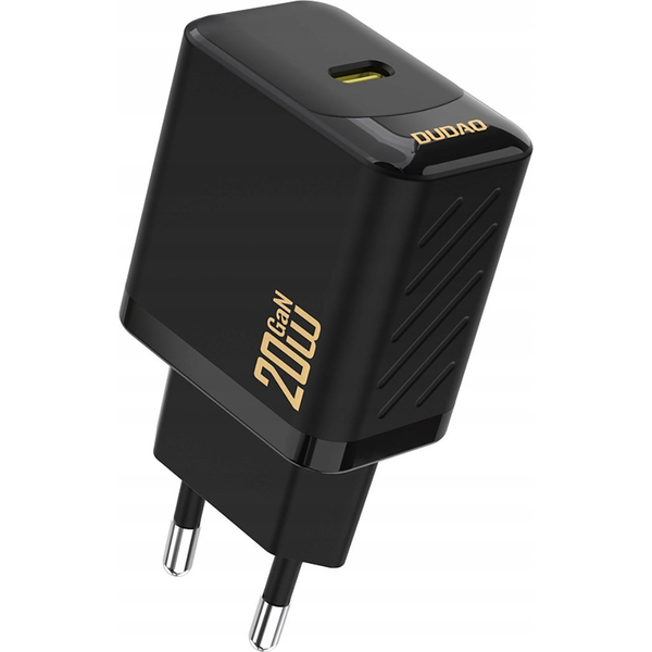 Ładowarka Dudao A26 PD20W GaN USB-C - czarna