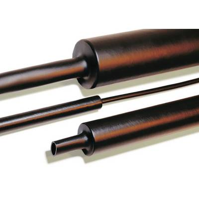 Közepes falvastagságú Insultite zsugorcső belső ragasztóval, O 40 mm/12 mm, zsugorodási arány 4:11, 22 m, fekete (323-50400)