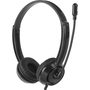 HP 194R3AA слушалка Слушалки Жичен Лента за глава Офис/Център за обаждания Черен