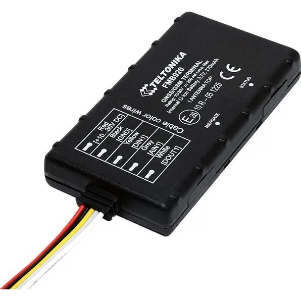 Teltonika FMB920 GPS nyomkövető Univerzális 0,128 GB Fekete