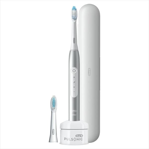 Braun Oral-B Pulsonic Slim Luxe 4500 Platinum szónikus fogkefe (10PO010297) (10PO010297)