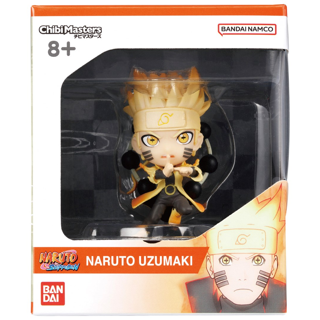Bandai Chibi Masters Naruto - Uzumaki Naruto figura 8 cm (79931)