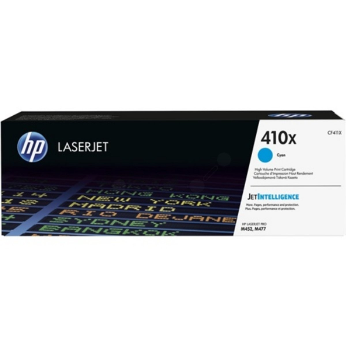 HP CF411XC (410X) Toner Cián (CF411XC)