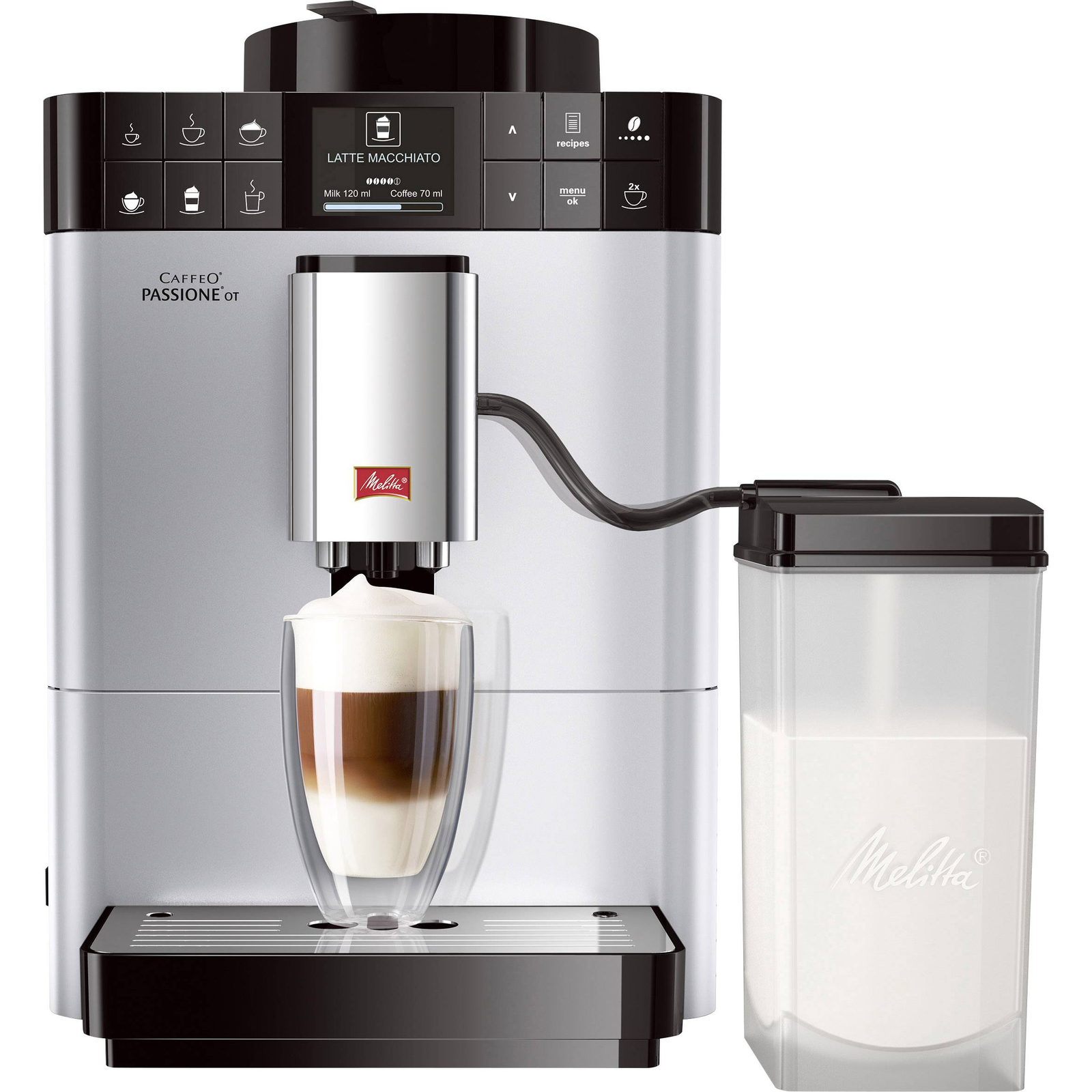 Melitta Passione OT F53/1-101 Automata Kávéfőző - Szürke (PASSIONE OT F53/1-101)