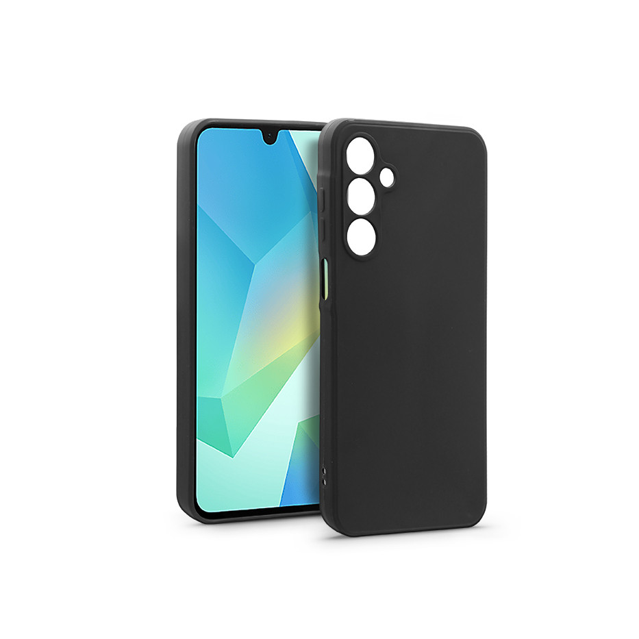 Haffner Soft szilikon tok - Samsung SM-A165 Galaxy A16 4G/A16 5G - fekete (HF333736)