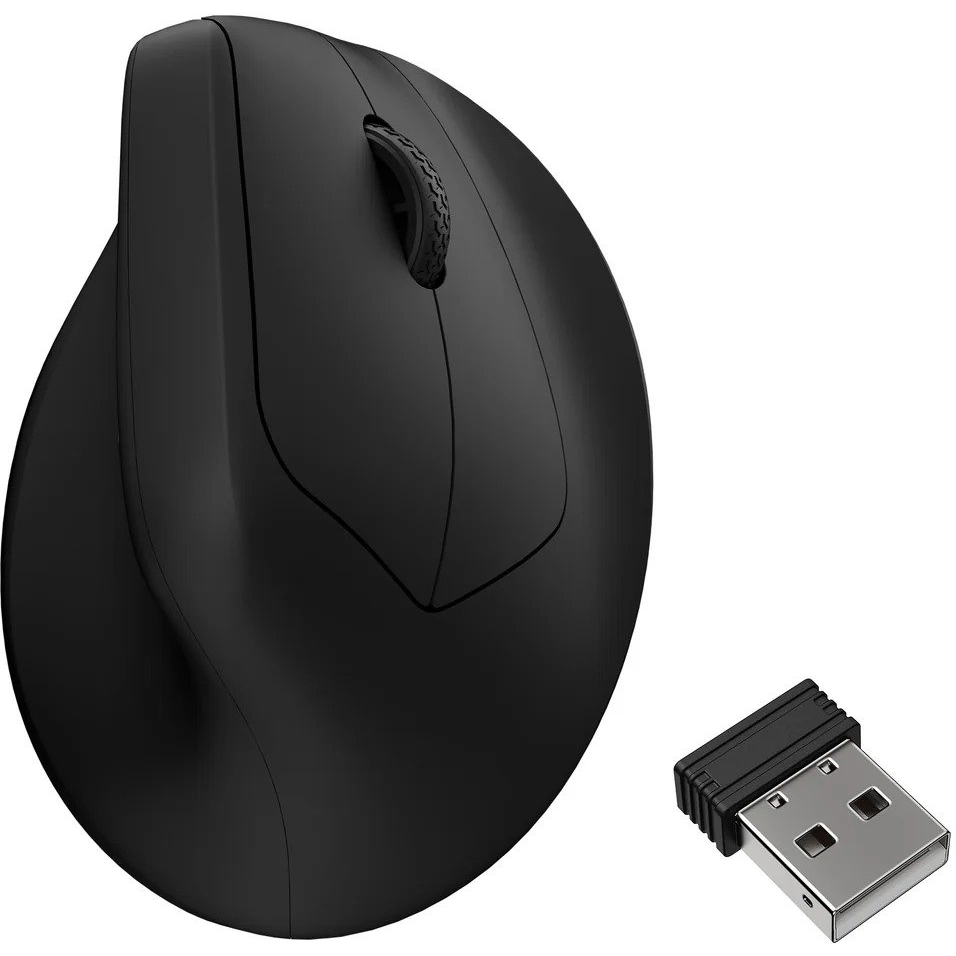 Keychron M5 8K Wireless Egér 30000 DPI - Fekete (M5-A23)