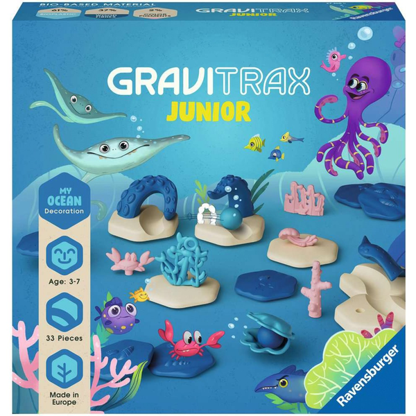 Ravensburger GraviTrax Junior Oceán 33 darabos építő játék készlet