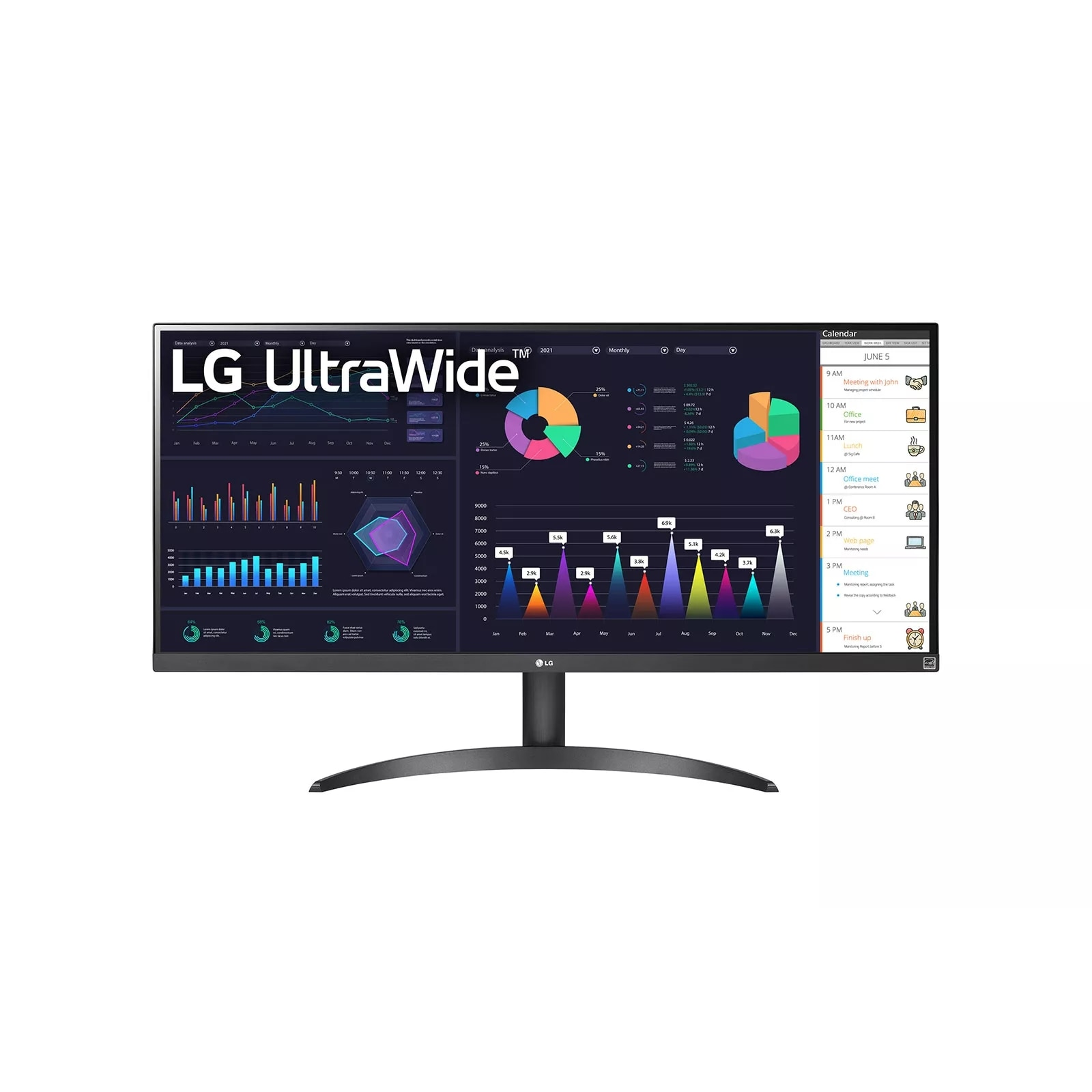 LG 34WQ500-B LCD monitor 86,4 cm (34
