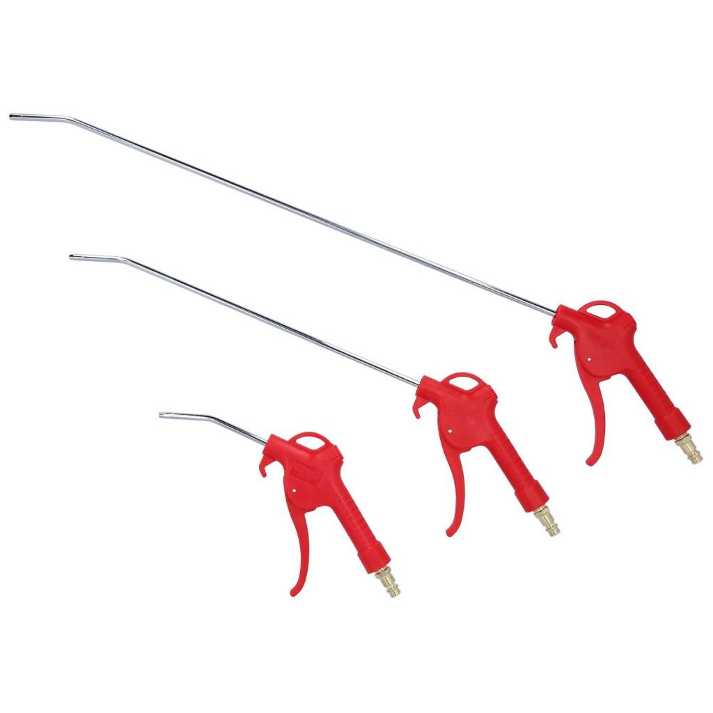 KS Tools Sűrített levegős kifújó pisztoly piros 3db (515.1921) (515.1921)