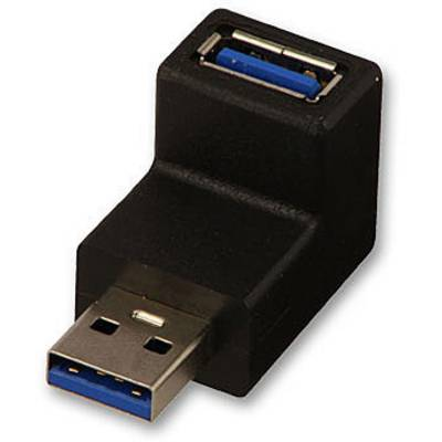 Lindy 71261 kabel kønsskifter USB 3.0 Sort