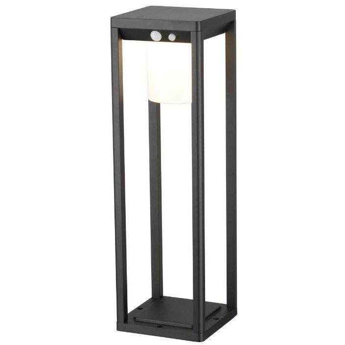 Tesla LED napelemes kerti lámpa TS201, 50 cm, akár 300 lumen, 3000 K, PIR, IP44 (ZSALU2-1)