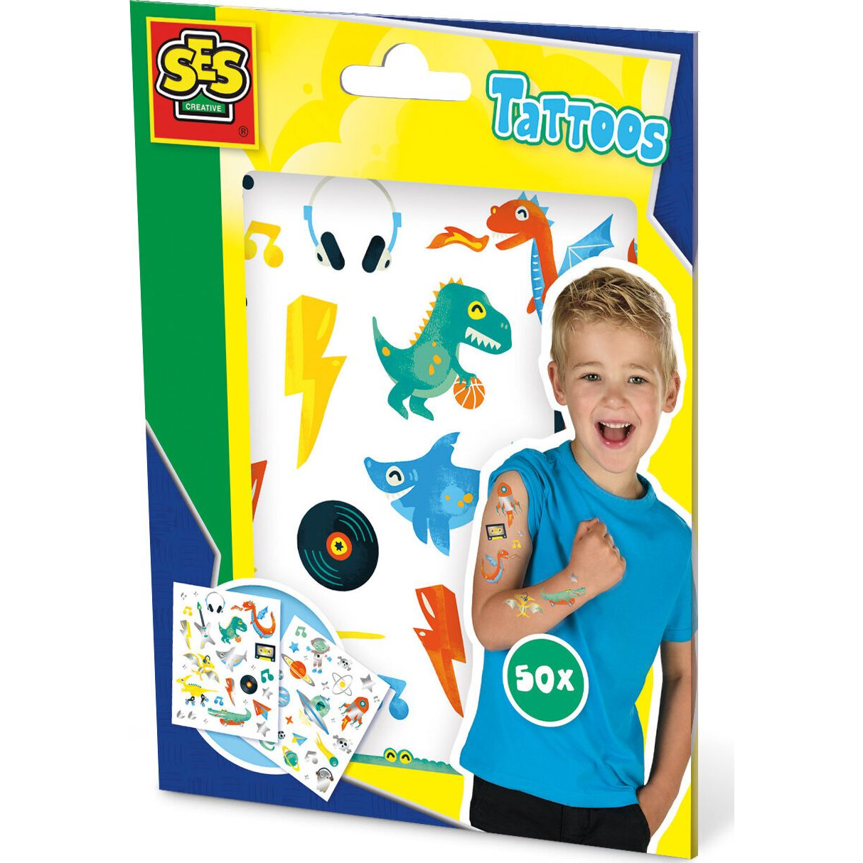 SES Gyerek tetoválás, 50 db (374938)