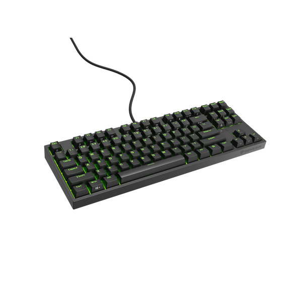 Genesis Thor 404 TKL (Gateron Yellow Pro Switch) Vezetékes Mechanikus Gaming Billentyűzet Yellow Switch - Fekete Angol (US)