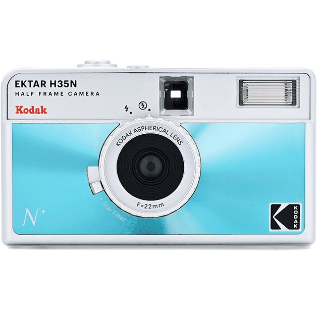 Kodak EKTAR H35N Filmový fotoaparát 35mm - Modro-S