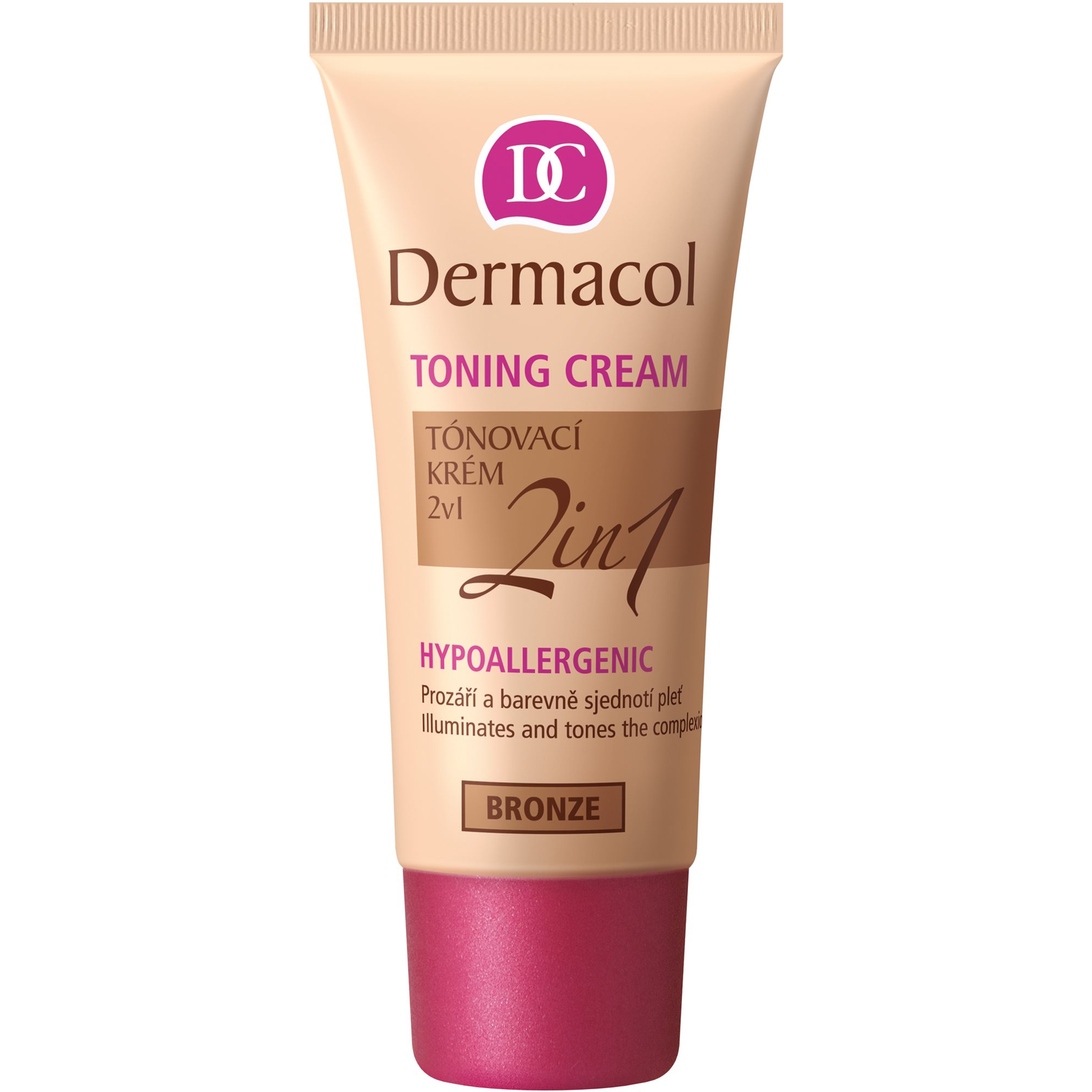 DERMACOL Toning Cream 2in1 Bronze 30 ml (85934849)