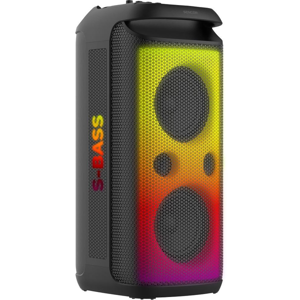 Párty reproduktor Karaoke Mikrofón Bluetooth FM 140 W LED 12000 mAh Sencor