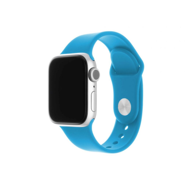 FIXED Apple Watch 38mm/40mm/41mm szilikon szíj szett sötétkék (FIXSST-436-DEBL)