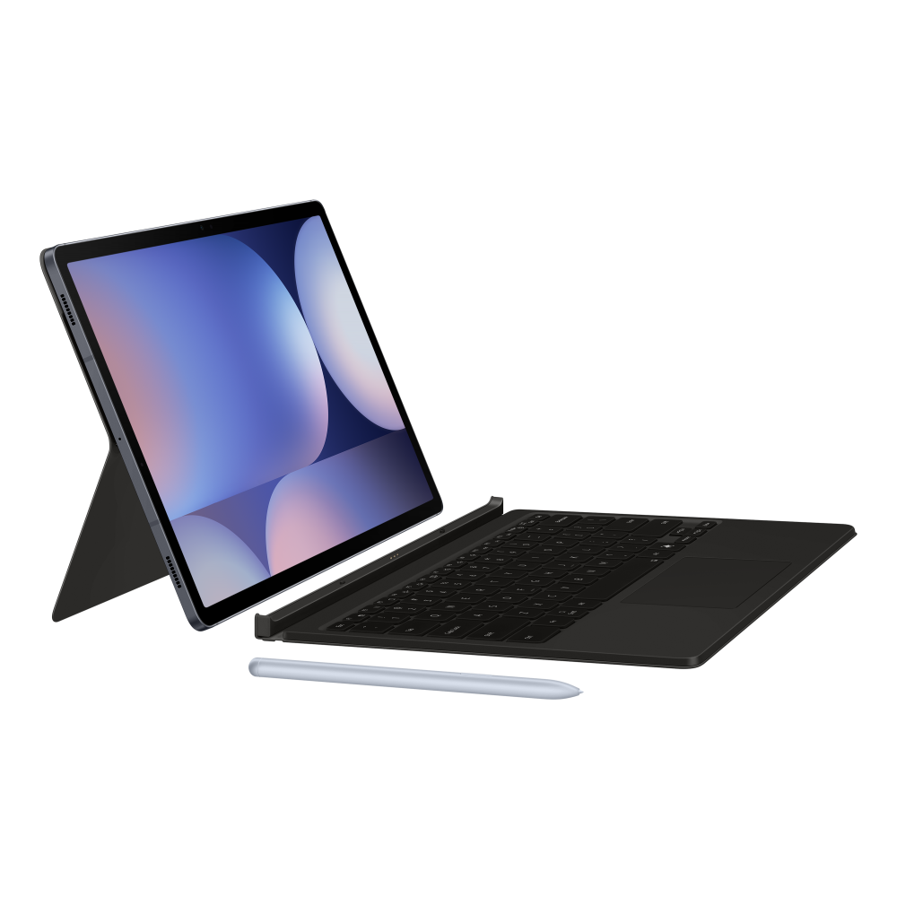 Tab S10+/S9+/S9 FE+ Book Cover Keyboard, Black (EF-DX825BBEGGB)