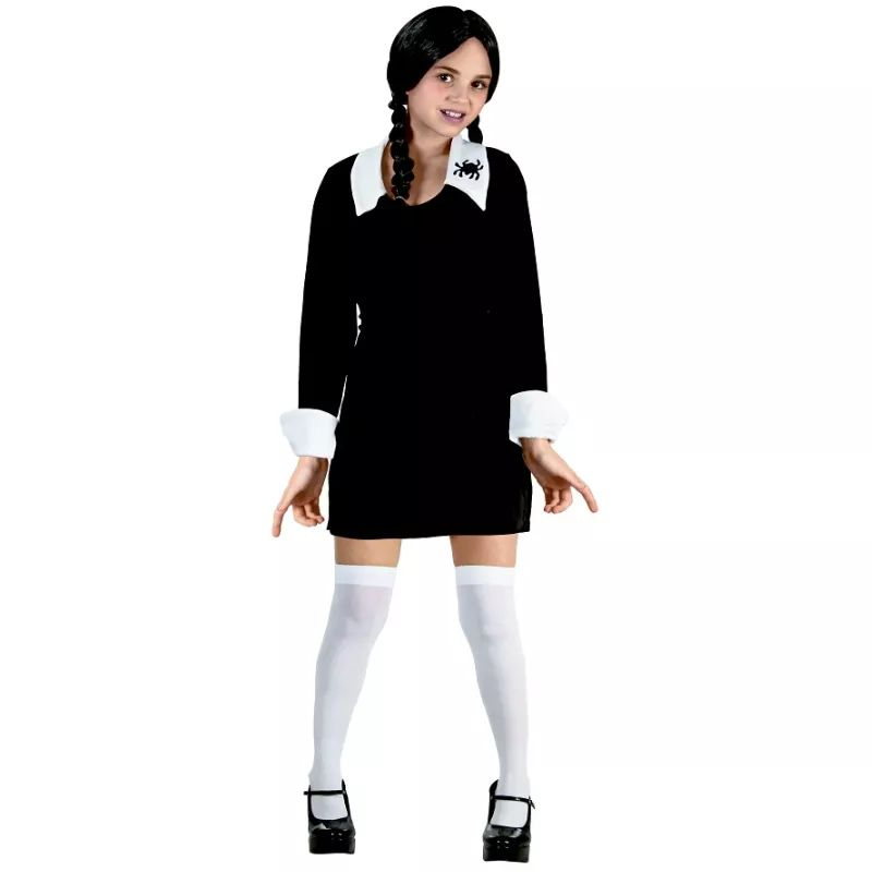 Gót iskoláslány jelmez - 120-130 cm (GU12)