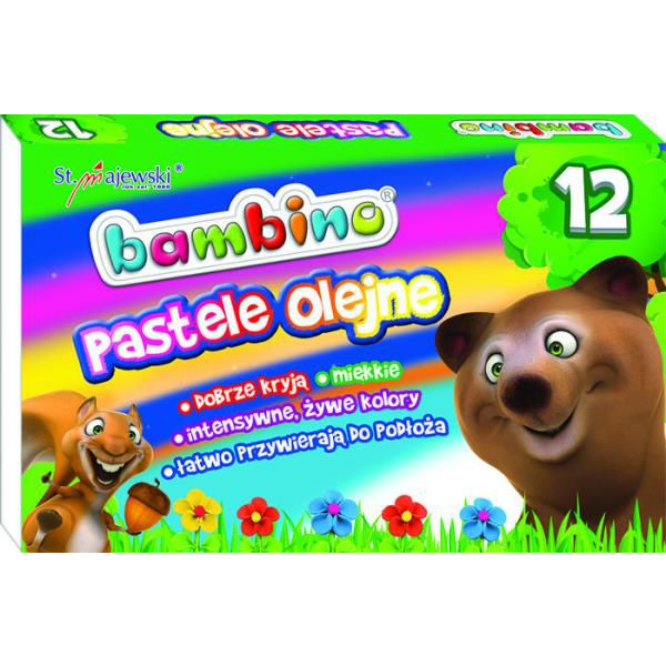 Bambino: Olajpasztell 12db-os szett (5903235003110)