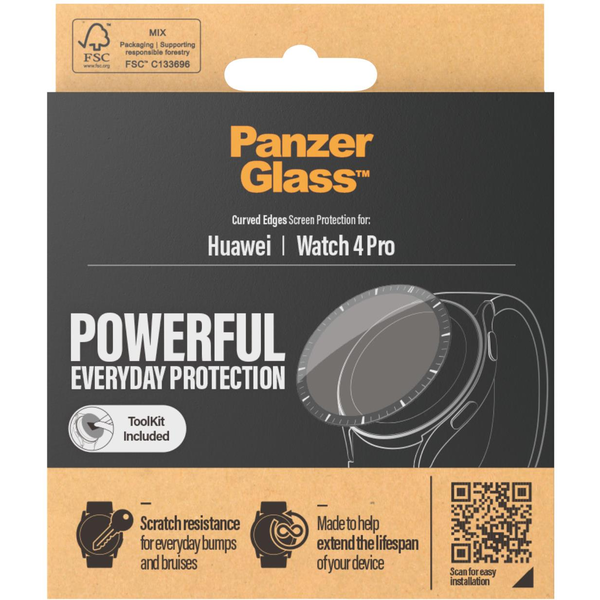 PanzerGlass Huawei Watch 4 Pro üvegfólia